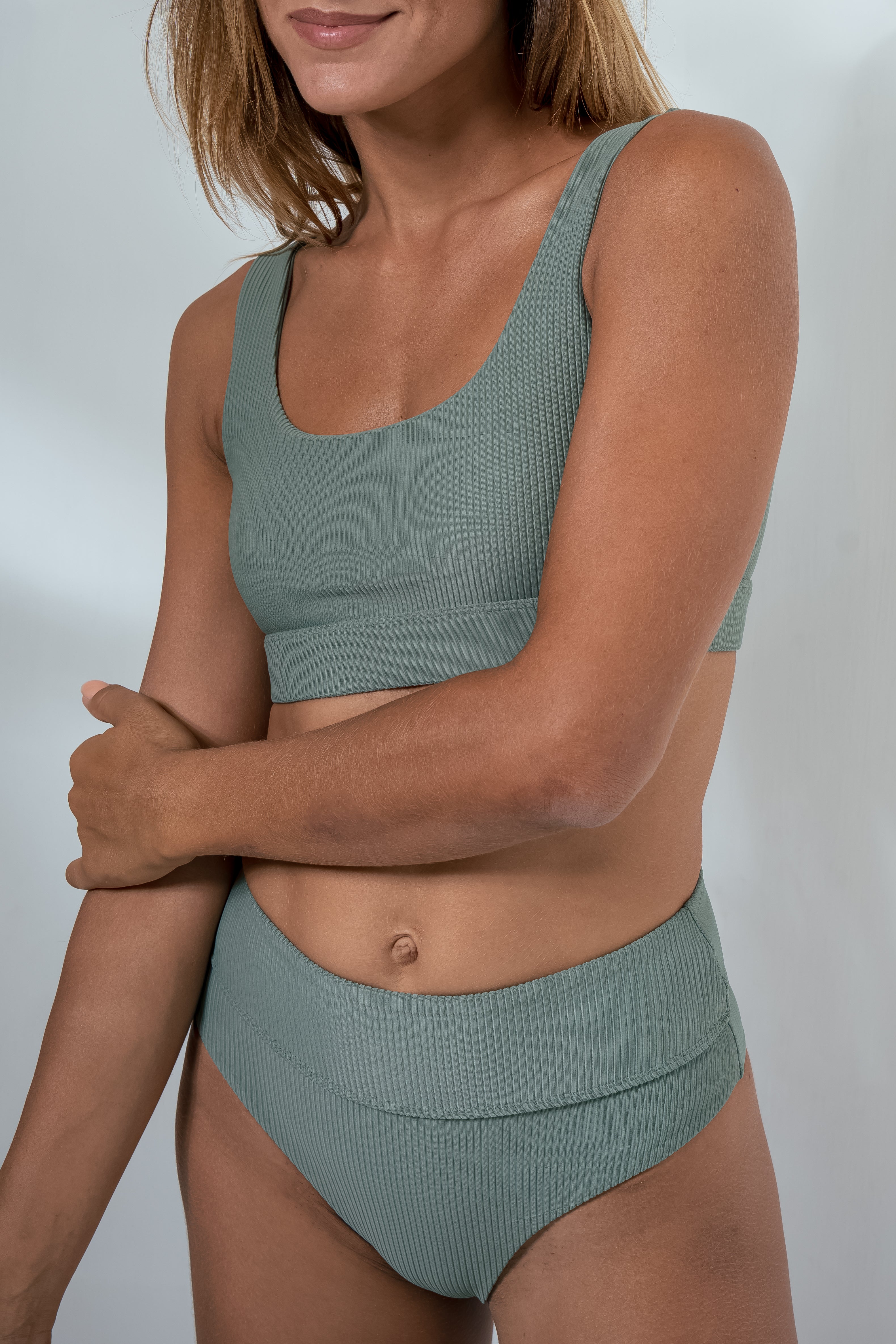 Classic Bikini Top Eco Rib